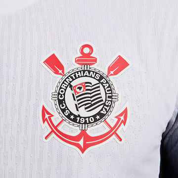 Camisa Nike Corinthians I 24/25 Jogador C/ Patrocínios