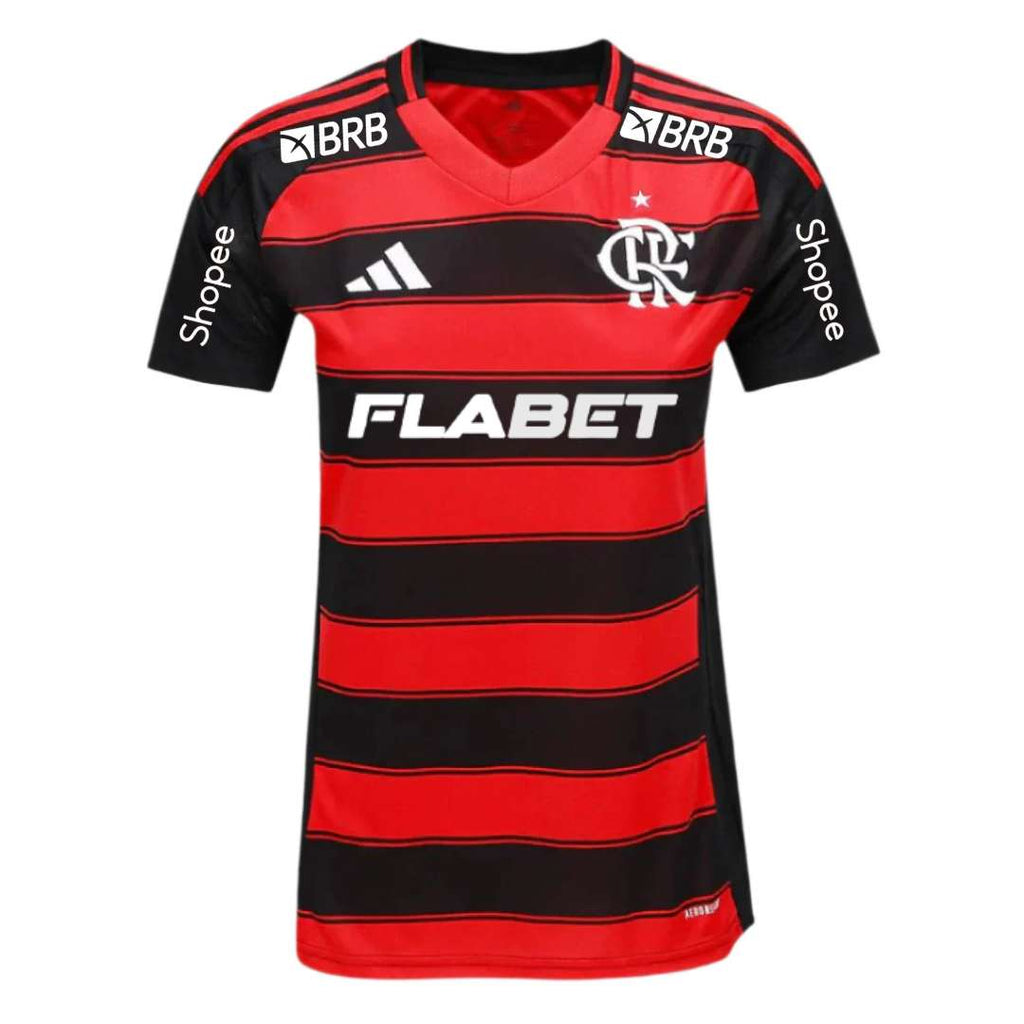 Camisa Feminina Adidas Flamengo 25/26 Home