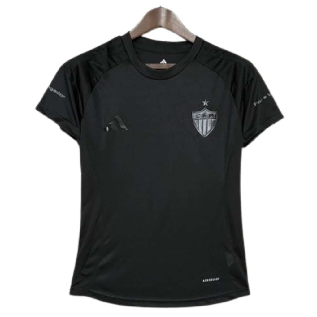 Camisa Feminina Adidas Atlético Mineiro 25/26 All Black