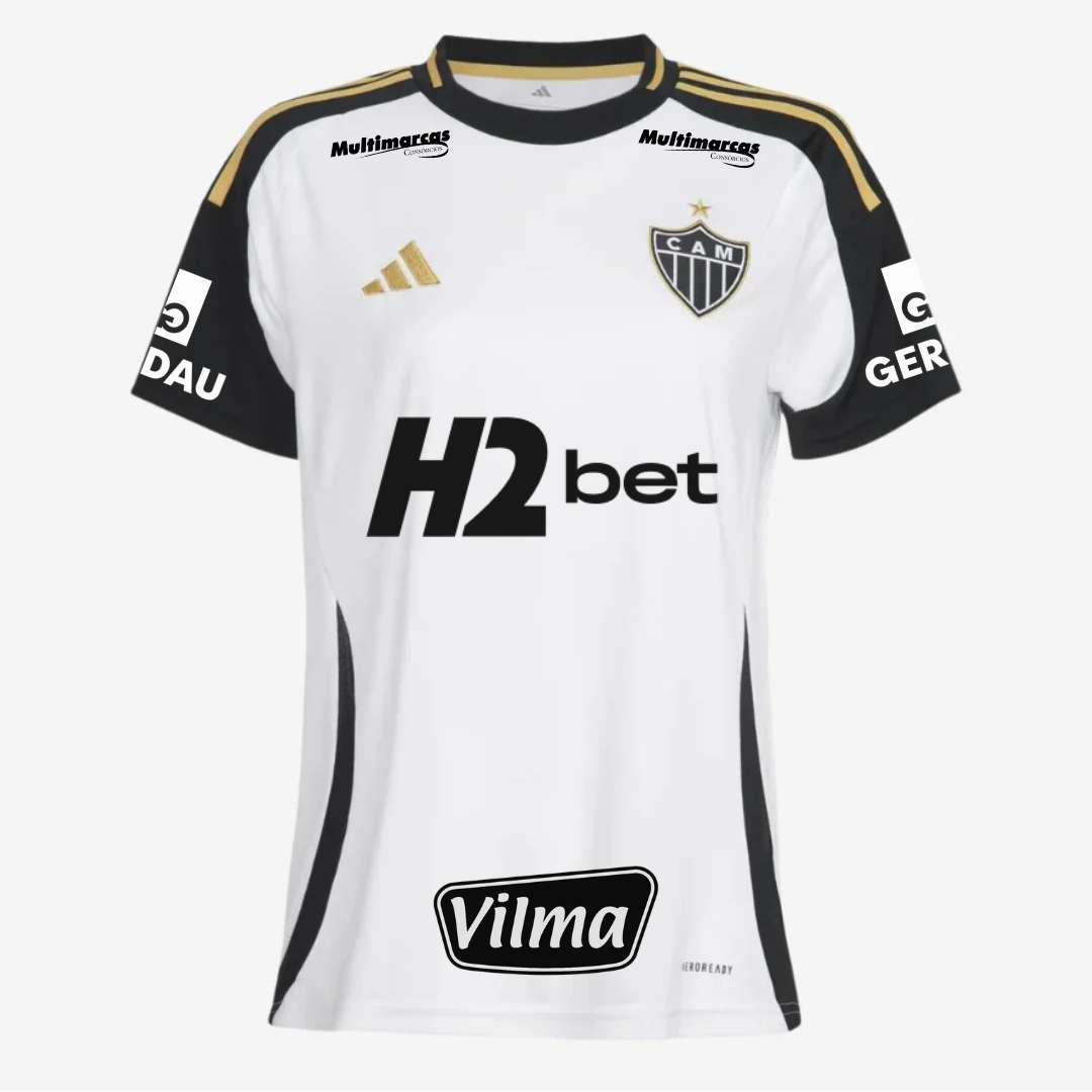 Camisa Feminina Adidas Atlético Mineiro 25/26 Away