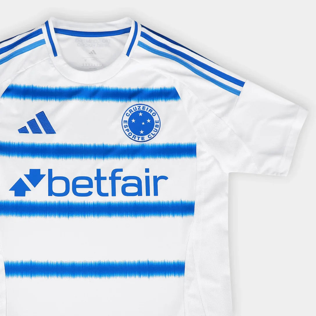 Camisa Adidas Cruzeiro 25/26 Away C/ Patrocínios