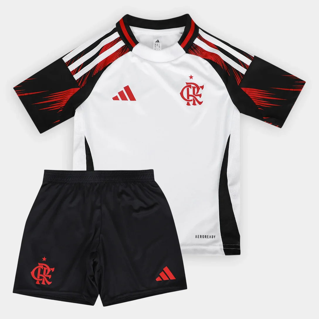 Conjunto Infantil Adidas Flamengo 25/26 II