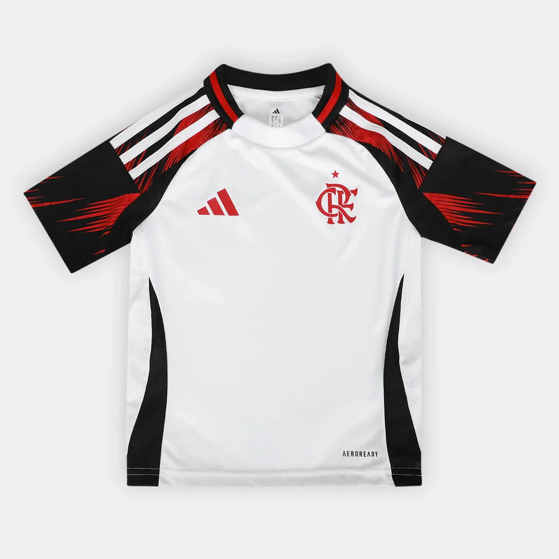 Conjunto Infantil Adidas Flamengo 25/26 II